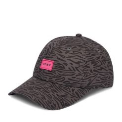 Czapka z daszkiem Roxy. Szare czapki Roxy, bez wzorów. Za 59.99 zł.