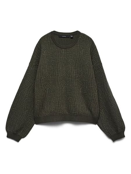 Vero Moda Sweter w kolorze khaki rozmiar: XL. Brązowe swetry Vero Moda, xl, bez wzorów, bez ramiączek. Za 119.95 zł.