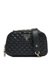 Guess Torebka HWEQG9 54174 Czarny. Czarne torebki klasyczne Guess, z aplikacjami, ze skóry, bez dodatków. Za 259.99 zł.