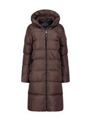 Canadian Peak Płaszcz zimowy "Aprileak" w kolorze brązowym rozmiar: XXL. Brązowe płaszcze Canadian Peak, na zimę, xxl, bez wzorów, z puchu, bez kaptura. Za 274.75 zł.