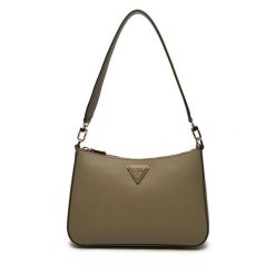 Torebka Guess. Brązowe torebki klasyczne Guess, z aplikacjami, bez dodatków. Za 279.99 zł.