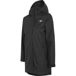 Kurtka miejska damska KUDT004 - głęboka czerń. Kurtki 4f. W wyprzedaży za 149.99 zł.