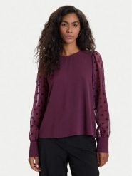 Vero Moda Bluzka Alva 10337474 Fioletowy Regular Fit. Fioletowe bluzki Vero Moda, xs, bez wzorów, z syntetyku, bez kołnierzyka, bez ramiączek. Za 159.99 zł.