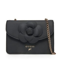 Torebka Guess. Czarne torebki klasyczne Guess, z aplikacjami, bez dodatków. Za 239.99 zł.