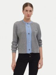 Liu Jo Kardigan WF6108 MA88R Szary Regular Fit. Szare kardigany Liu Jo, m, bez wzorów, z wełny. Za 819.99 zł.