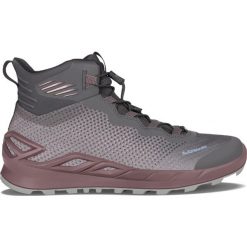 Buty trekkingowe damskie Lowa Merger Mid Gtx. Szare trekkingi Lowa, z materiału, trekkingowe. Za 563.00 zł.