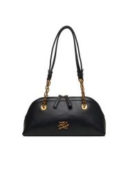 KARL LAGERFELD Torebka B2W30039 Czarny. Czarne torebki klasyczne KARL LAGERFELD, bez wzorów, ze skóry, bez dodatków. Za 1,499.00 zł.