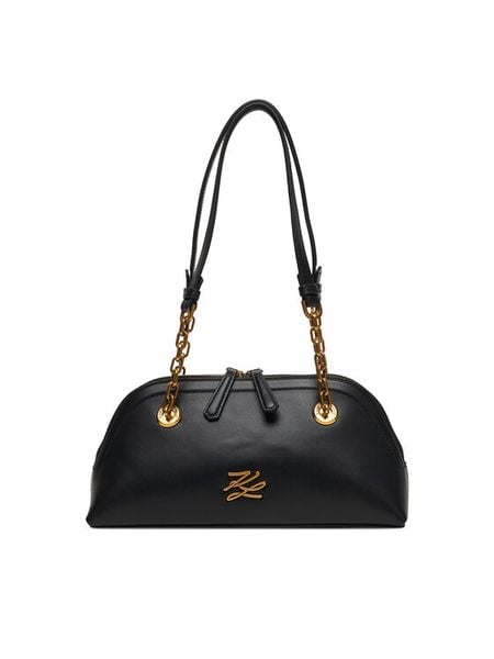 KARL LAGERFELD Torebka B2W30039 Czarny. Czarne torebki klasyczne KARL LAGERFELD, bez wzorów, ze skóry, bez dodatków. Za 1,025.99 zł.