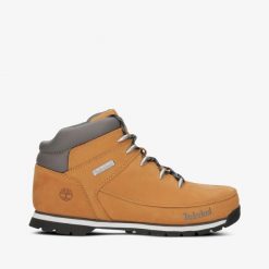 Buty Outdoorowe damskie TIMBERLAND Euro Sprint. Brązowe trekkingi Timberland, z nubiku, do biegania. Za 449.00 zł.