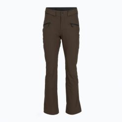 Spodnie narciarskie damskie BOGNER FIRE+ICE Nessa-T. Brązowe spodnie narciarskie s, bez wzorów, z elastanu, narciarskie. Za 1,429.00 zł.