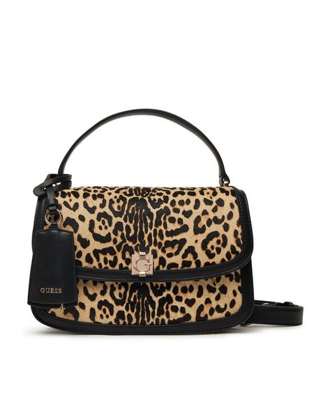 Guess Torebka Audrey HWLG97 34210 Czarny. Czarne torebki klasyczne Guess, z aplikacjami, ze skóry, bez dodatków. Za 567.99 zł.