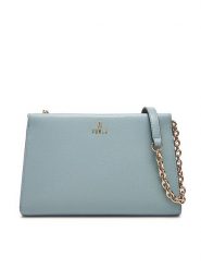 Furla Torebka Camelia Mini Crossbody WE00528 ARE000 CN 3963S Błękitny. Niebieskie torebki klasyczne Furla, bez wzorów, ze skóry, bez dodatków. Za 939.99 zł.