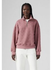 Levi's Bluza w kolorze szaroróżowym rozmiar: XS. Różowe bluzy sportowe Levi's®, s, bez wzorów, bez kaptura. Za 144.58 zł.