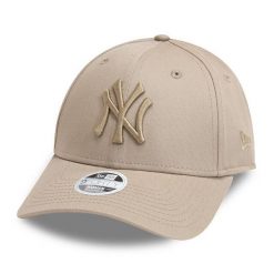 Damska czapka z daszkiem New Era MLB New York Yankees. Brązowe czapki New Era, bez wzorów. Za 170.50 zł.