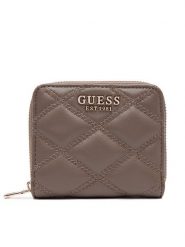 Guess Mały Portfel Damski SWQG96 32137 Brązowy. Brązowe portfele Guess, z aplikacjami, ze skóry. Za 119.99 zł.