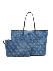 Guess Torebka Victtoria HWDL95 14290 Niebieski. Niebieskie torebki klasyczne Guess, z aplikacjami, bez dodatków. Za 714.99 zł.