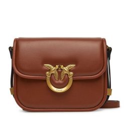 Torba PINKO. Brązowe listonoszki Pinko, bez wzorów, bez dodatków. Za 849.99 zł.