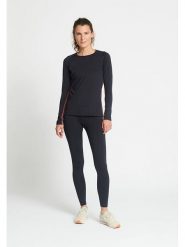 Rethinkit Wełniane legginsy w kolorze czarnym rozmiar: XL. Czarne legginsy Rethinkit, xl, bez wzorów, z materiału, z podwyższonym stanem. Za 254.74 zł.