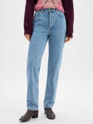 American vintage Dżinsy o kroju straight fit Kobiety Bawełna (100%) niebieski, 26. Niebieskie jeansy American Vintage, bez wzorów. Za 599.95 zł.