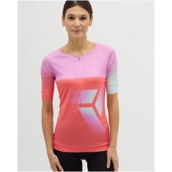 Koszulka rowerowa (z krótkim rękawem) damska SILVINI Women Jersey STABINA. Czerwone koszulki sportowe Silvini, bez wzorów, z jersey, bez ramiączek. Za 249.99 zł.