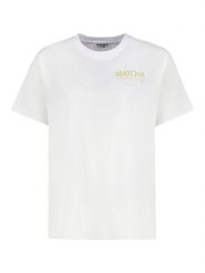 Sublevel Koszulka w kolorze białym rozmiar: L. Białe bluzki Sublevel, l, bez wzorów, z bawełny, bez kołnierzyka, bez ramiączek. Za 34.99 zł.