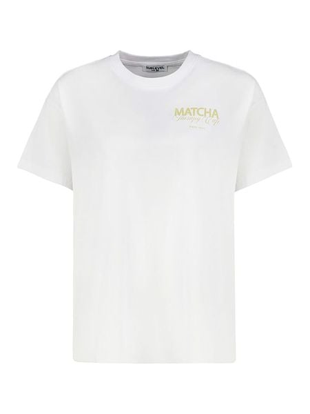 Sublevel Koszulka w kolorze białym rozmiar: L. Białe bluzki Sublevel, l, bez wzorów, z bawełny, bez kołnierzyka, bez ramiączek. Za 47.94 zł.