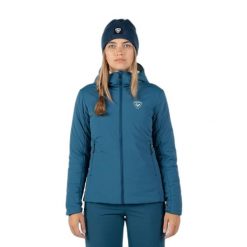 Kurtka puchowa z kapturem dla kobiet Rossignol Opside. Czarne kurtki narciarskie Rossignol, xl, bez wzorów, z materiału, z kapturem, narciarskie, primaloft. Za 1,079.65 zł.