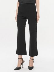 Max Mara Leisure Spodnie materiałowe Glasgow 2416781017 Czarny Regular Fit. Czarne spodnie materiałowe Max Mara Leisure, m, bez wzorów, z materiału. Za 479.99 zł.
