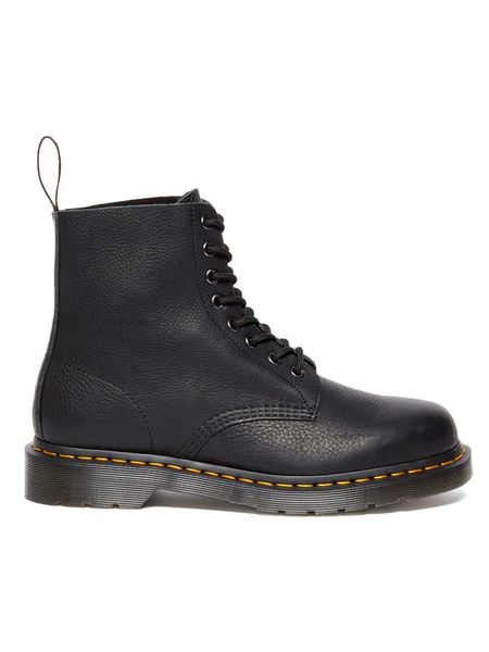 Dr. Martens Skórzane botki w kolorze czarnym rozmiar: 37. Czarne botki Dr. Martens, bez wzorów, bez obcasa, bez zapięcia. Za 472.06 zł.