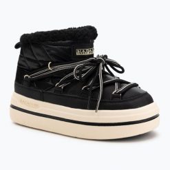 Śniegowce damskie Napapijri Glacier NP0A892U. Czarne trapery i śniegowce Napapijri. Za 409.99 zł.