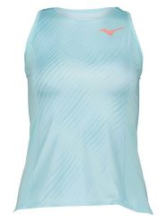 Mizuno Top sportowy "Tennis" w kolorze błękitnym rozmiar: L. Niebieskie koszulki sportowe Mizuno, bez wzorów, z materiału, bez ramiączek, outdoorowe. Za 61.46 zł.