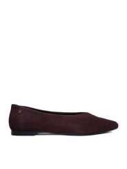 Lasocki Baleriny CEO-RST-ROSE-70 Bordowy. Czerwone baleriny Lasocki, bez wzorów, ze skóry, bez obcasa. Za 169.99 zł.
