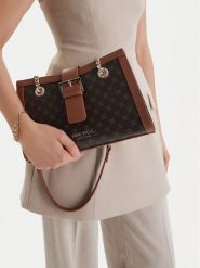 Nine West Torebka CEO-Karna-KY217 Brązowy. Brązowe torebki klasyczne Nine West, bez wzorów, z materiału, bez dodatków. Za 229.99 zł.