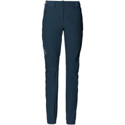 Spodnie damskie VAUDE Scopi II. Niebieskie spodnie narciarskie Vaude, l, bez wzorów, z materiału, narciarskie. Za 559.00 zł.