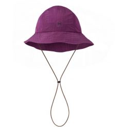 Kapelusz BUFF GO BUCKET HAT SOLID. Fioletowe kapelusze Buff, bez wzorów. Za 140.99 zł.