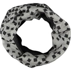 Buff Szal-koło w kolorze czarno-szarym - 29 x 26 cm rozmiar: onesize. Czarne szaliki Buff, bez wzorów, z materiału. Za 108.74 zł.