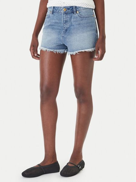 MICHAEL Michael Kors Szorty jeansowe MS6900MLAA Niebieski Regular Fit. Niebieskie szorty MICHAEL Michael Kors, bez wzorów, z bawełny. Za 449.99 zł.
