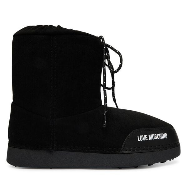 Śniegowce LOVE MOSCHINO. Czarne trapery i śniegowce Love Moschino. Za 709.99 zł.