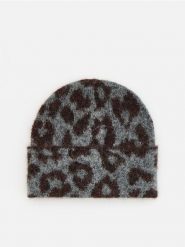 Czapka z domieszką wełny i alpaki - ciemnoszary. Szare czapki Reserved, bez wzorów, z wełny. Za 59.99 zł.