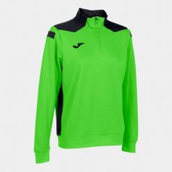 Bluza do piłki nożnej damska Joma Championship VI. Czarne bluzy Joma, xl, bez wzorów, bez kaptura. W wyprzedaży za 117.65 zł.