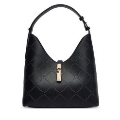 Torebka Furla. Czarne torebki klasyczne Furla, bez wzorów, bez dodatków. Za 1,389.00 zł.