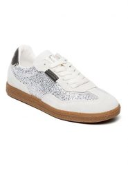 Steve Madden Sneakersy "Emporia" w kolorze srebrno-beżowym rozmiar: 37. Brązowe trampki Steve Madden, bez wzorów, bez zapięcia. Za 205.83 zł.
