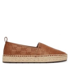 Espadryle MICHAEL Michael Kors. Brązowe espadryle MICHAEL Michael Kors, bez wzorów, bez obcasa, bez zapięcia. Za 619.99 zł.