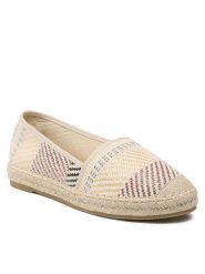 DeeZee Espadryle WSS990-146 Beżowy. Brązowe espadryle DeeZee, bez wzorów, z materiału, bez obcasa, bez zapięcia. Za 89.99 zł.