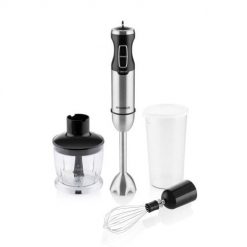 Hyundai HB1000 Blender immersyjny 1000 W Czarny, Stal nierdzewna. Blendery Hyundai. Za 173.99 zł.