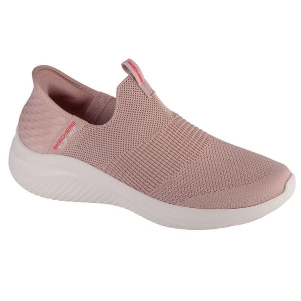 Buty sportowe Sneakersy damskie, Slip-Ins: Ultra Flex 3.0 - Cozy Streak. Czerwone obuwie sportowe Skechers, bez zapięcia, trekkingowe, Skechers Sport. Za 359.99 zł.