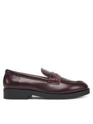 Liu Jo Lordsy Preppy 01 SF5129 PX362 Bordowy. Czerwone lordsy Liu Jo, bez wzorów, ze skóry, bez obcasa, bez zapięcia. Za 719.99 zł.