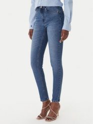 Liu Jo Jeansy UA6013 D0318 Granatowy Slim Fit. Niebieskie jeansy Liu Jo, bez wzorów. Za 429.99 zł.