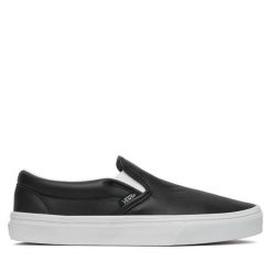 Tenisówki Vans. Czarne trampki Vans, bez wzorów, bez zapięcia. Za 399.99 zł.