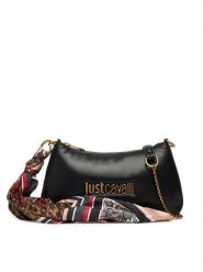 Just Cavalli Torebka 79RA4BD7 ZS748 Czarny. Czarne torebki klasyczne Just Cavalli, bez wzorów, ze skóry, bez dodatków. Za 739.99 zł.